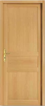 Porte Iris - bois exotique teinte hetre