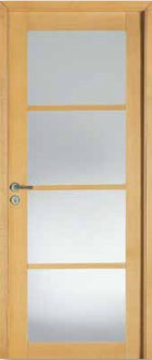 porte Jade en hetre naturel