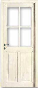 Porte Soprano - Sapin finition cottage