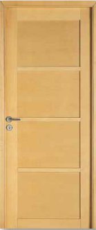 porte Topaze en hetre naturel