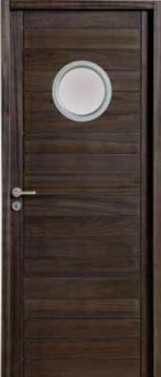 porte gypse en bois exotique ton gris granit