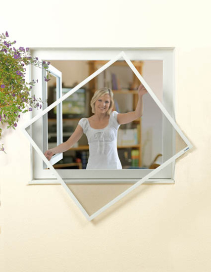 Moustiquaire cadre aluminium