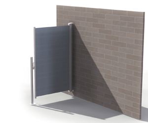 store pare-vent pare-vue enroulable vertical