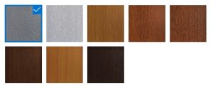 Les coloris ton bois Technal