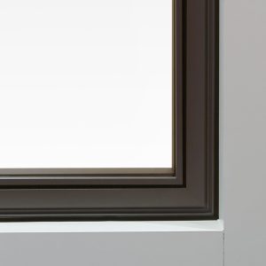 Fenetre alu Technal Soleal minimal avec chant clippable