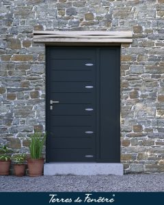 Porte entree acier texas