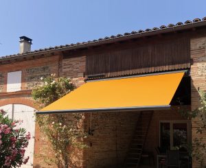 moteur autonome solaire store banne