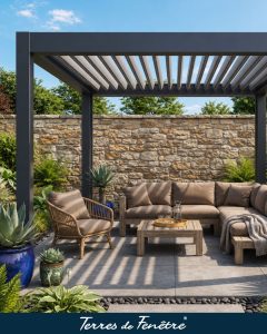 Pergola bioclimatique